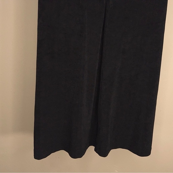 SMALL PICADILLY BLACK DRESS SLEEVELESS STRETCH MIDI EVENT CLASSIC PARTY - Picture 2 of 12